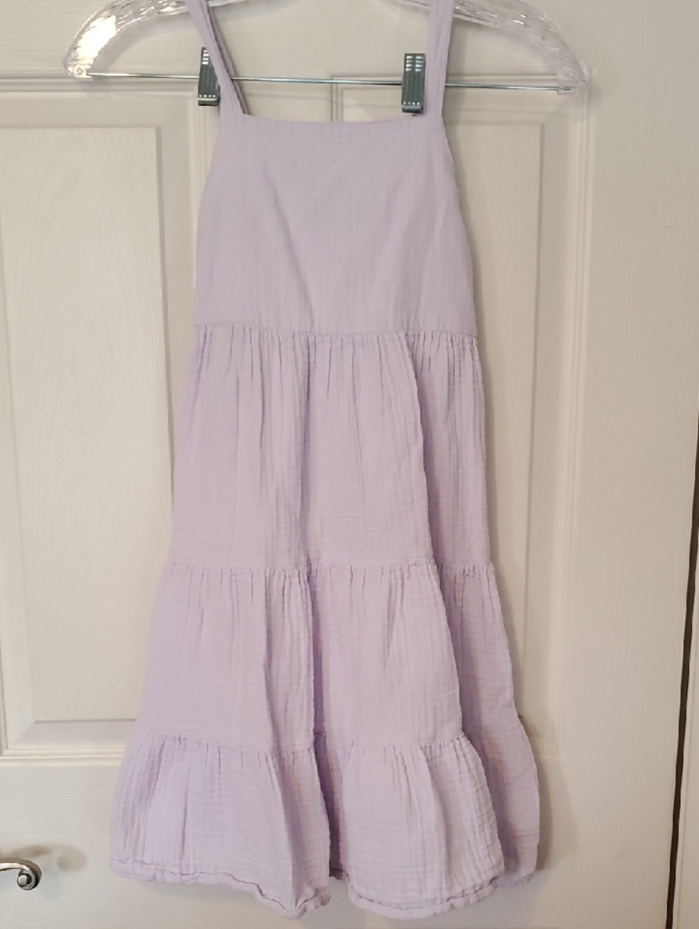 GAP Lilac Tiered Maxi Skirt